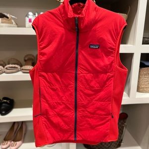 Men’s Red Patagonia Vest L
